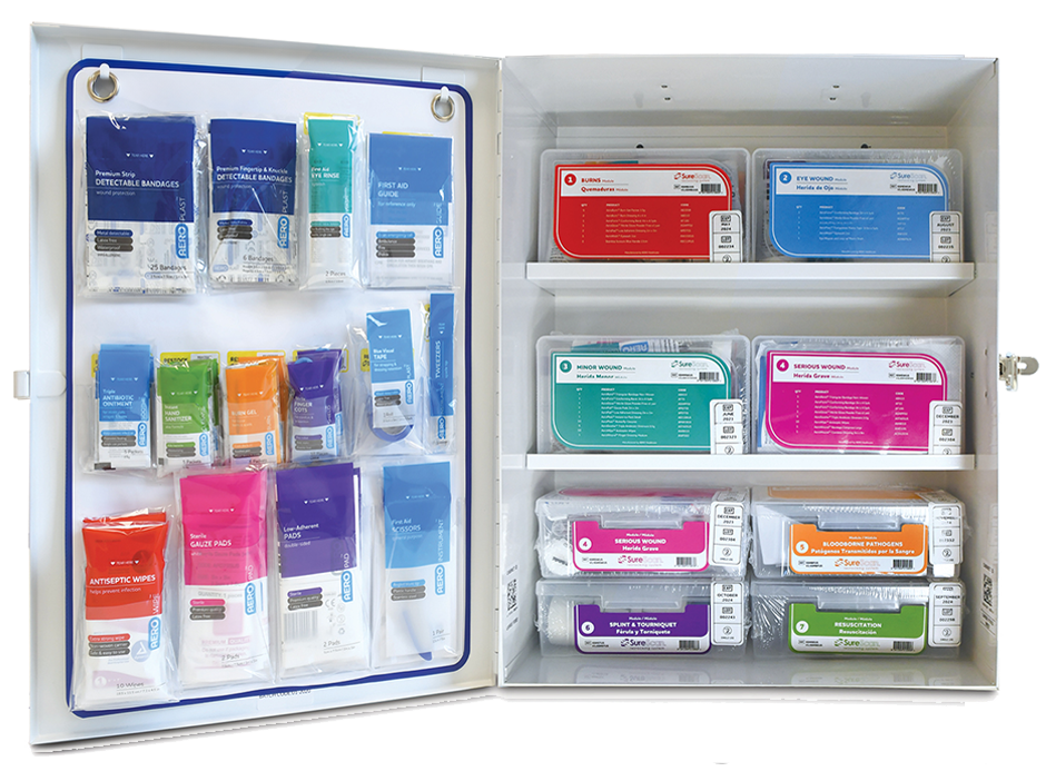 SureScan large first aid cabinet